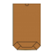 8010-6494 Paper bag, with a thumb hole