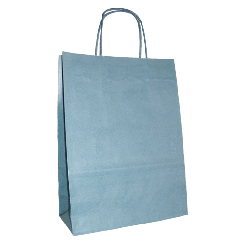 8620-5732 Papiertragtaschen blau